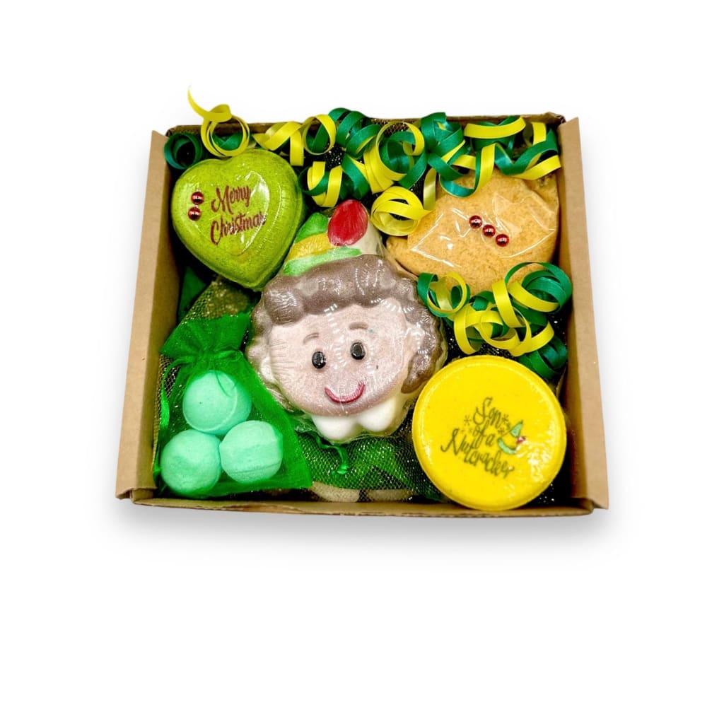 Buddy Elf Christmas Bath Bomb Gift Set - Christmas bath