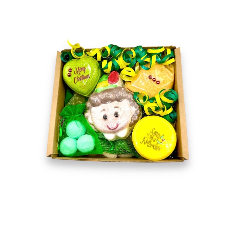 Buddy Elf Christmas Bath Bomb Gift Set - Christmas bath