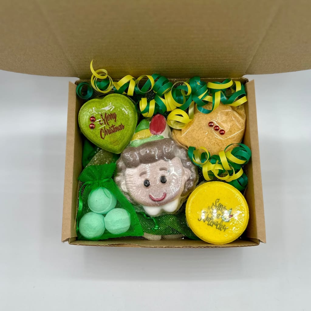 Buddy Elf Christmas Bath Bomb Gift Set - Christmas bath