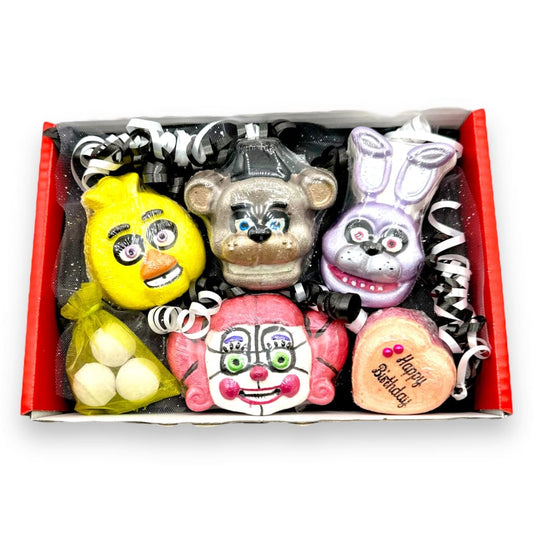 FNAF Birthday Bath Bomb Gift Set - Birthday bath bombs