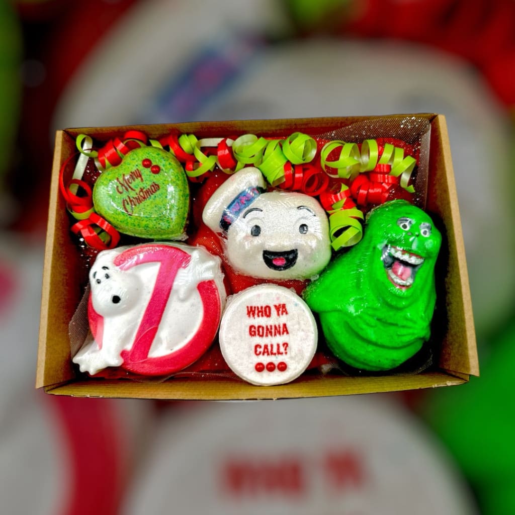 Ghostbusters Christmas Bath Bomb Gift Set - Birthday bath