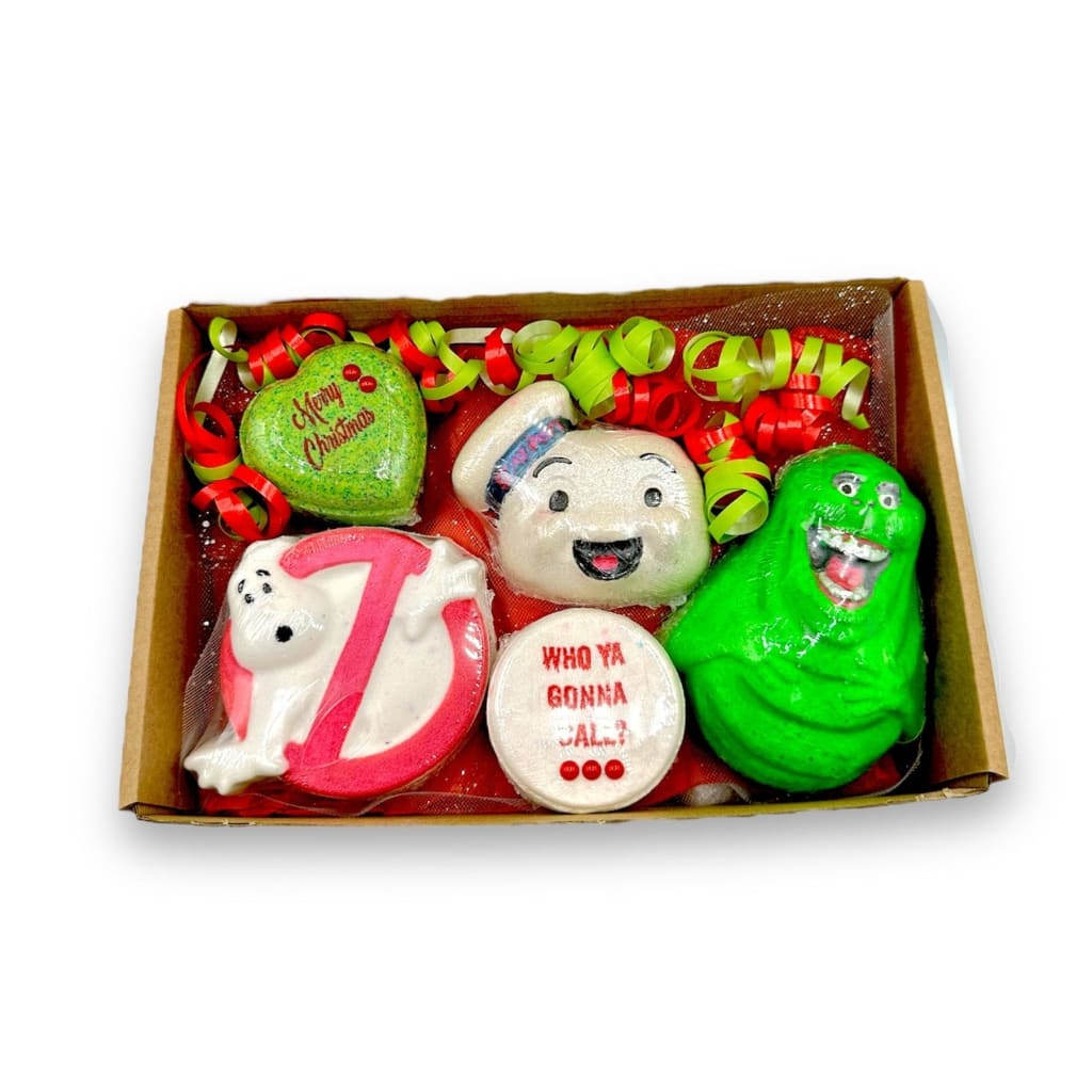 Ghostbusters Christmas Bath Bomb Gift Set - Birthday bath