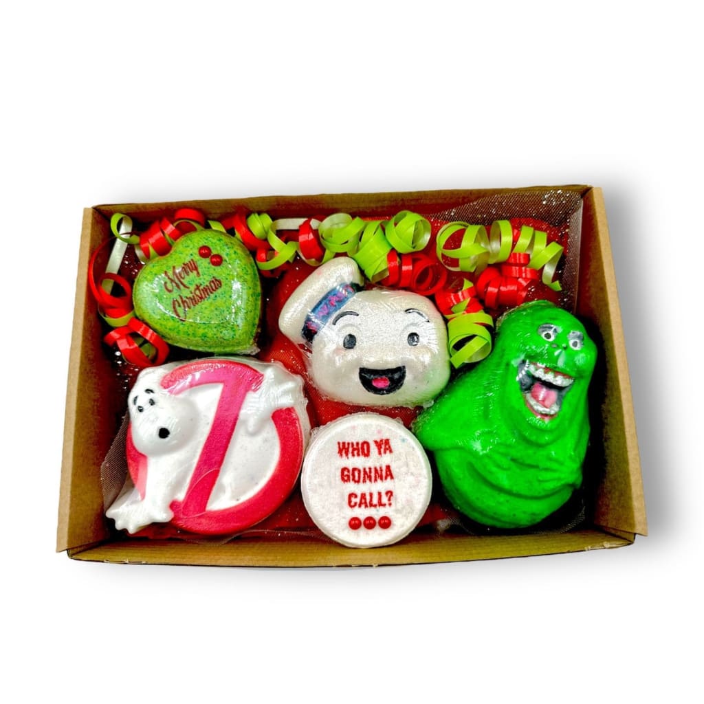 Ghostbusters Christmas Bath Bomb Gift Set - Birthday bath