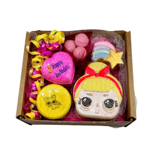 Giggle Girls Birthday Bath Bomb Gift Set - Birthday