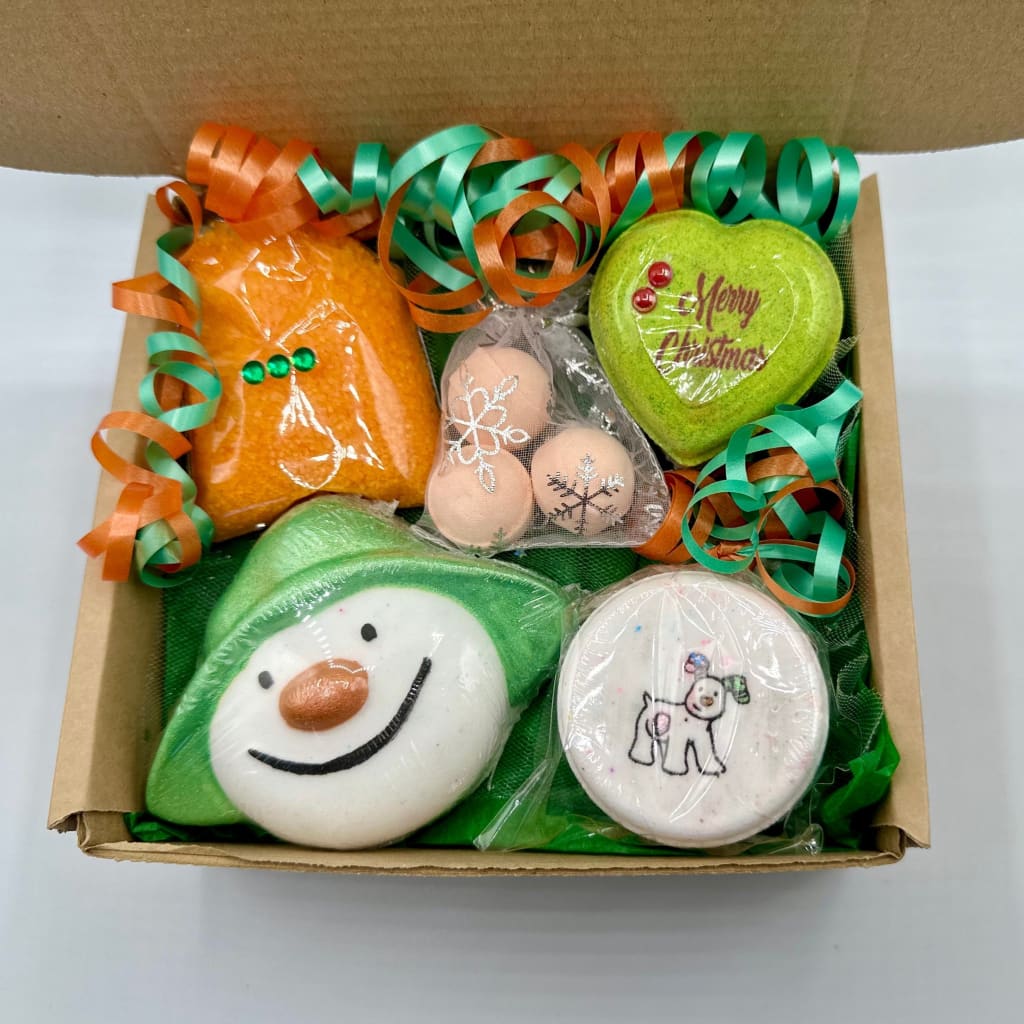 The Snowman Christmas Bath Bomb Gift Set - Christmas bath