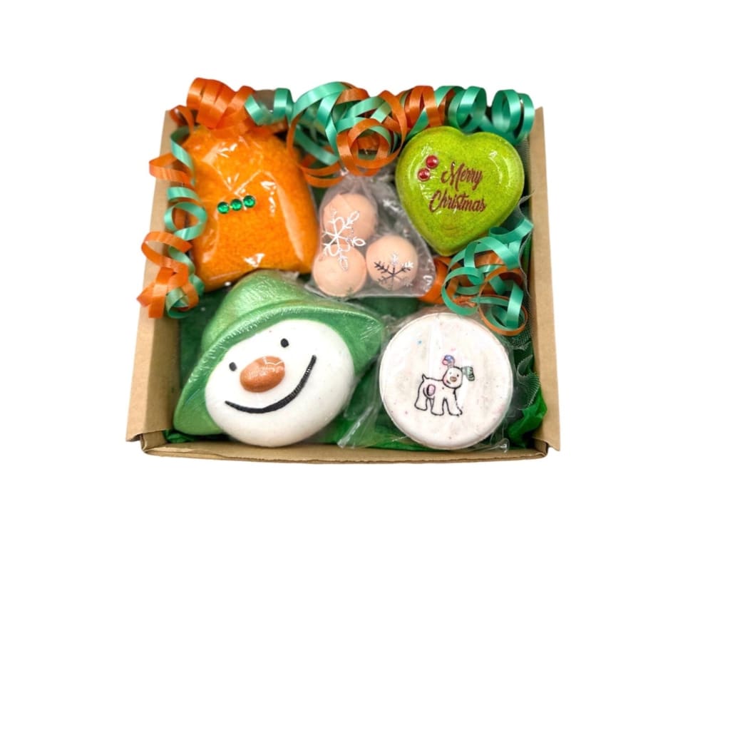 The Snowman Christmas Bath Bomb Gift Set - Christmas bath