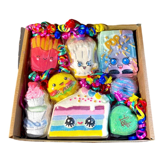 Bath Bomb Buffet Gift set - Birthday