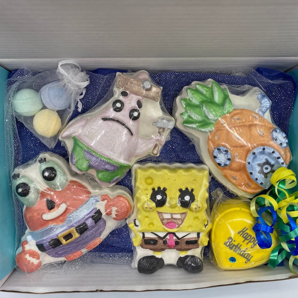 Bikini Bottom Large Birthday Gift Set - Birthday