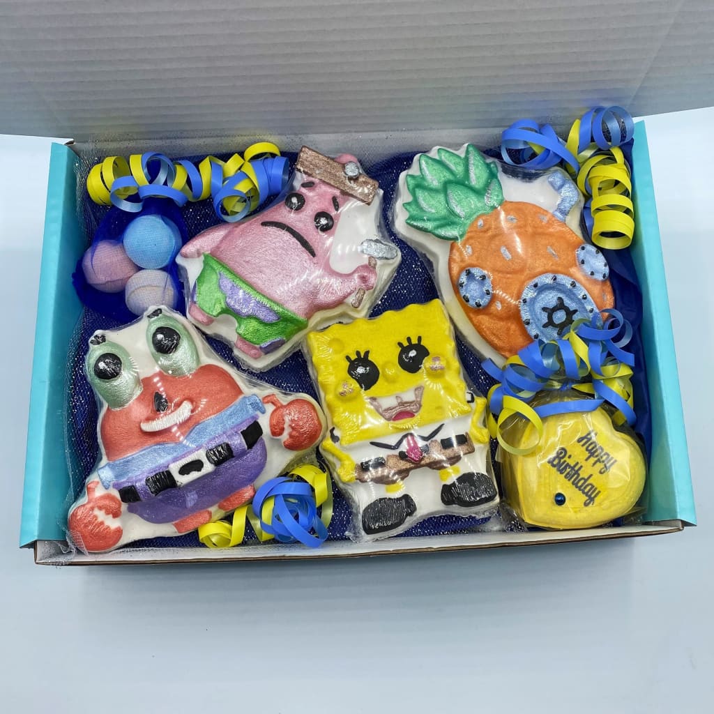 Bikini Bottom Large Birthday Gift Set - Birthday