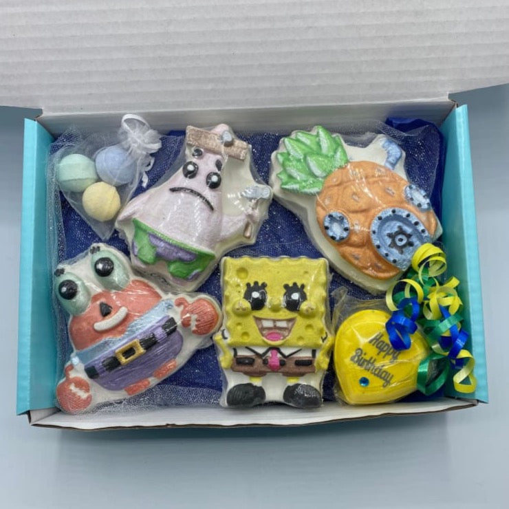 Bikini Bottom Large Birthday Gift Set - Birthday