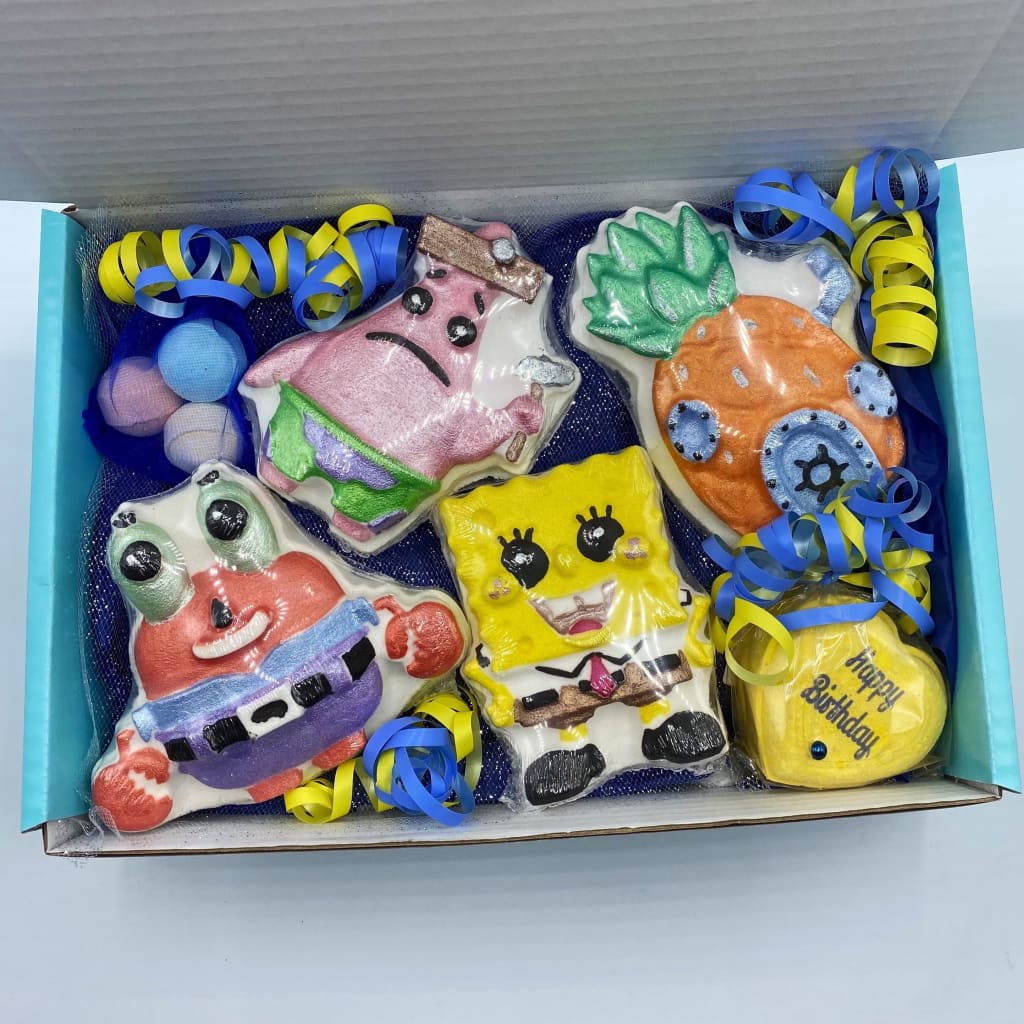 Bikini Bottom Large Birthday Gift Set - Birthday