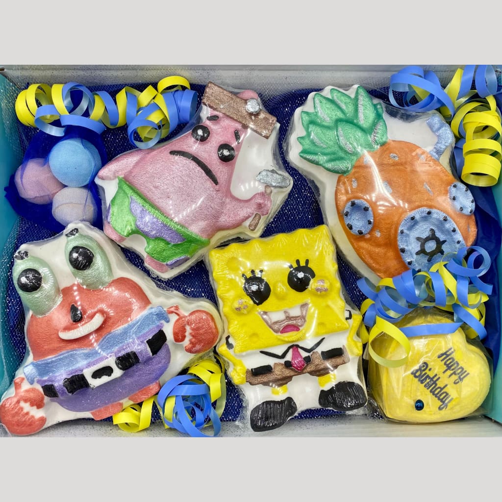 Bikini Bottom Large Birthday Gift Set - Birthday