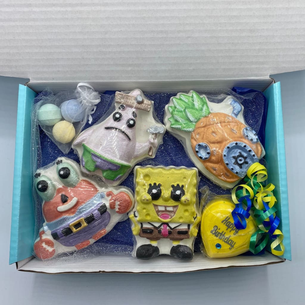 Bikini Bottom Large Birthday Gift Set - Birthday