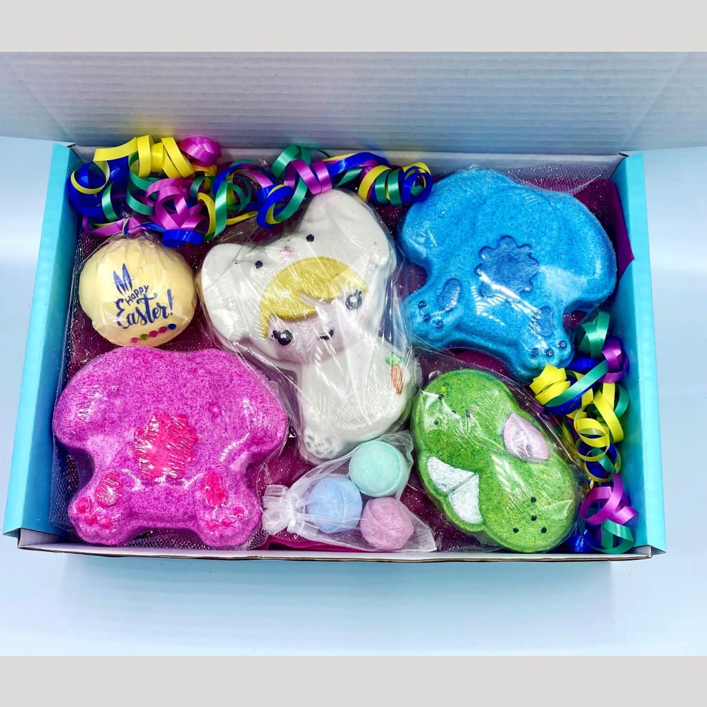 Easter Bunny Box bath bomb gift set - Easter bath bombs