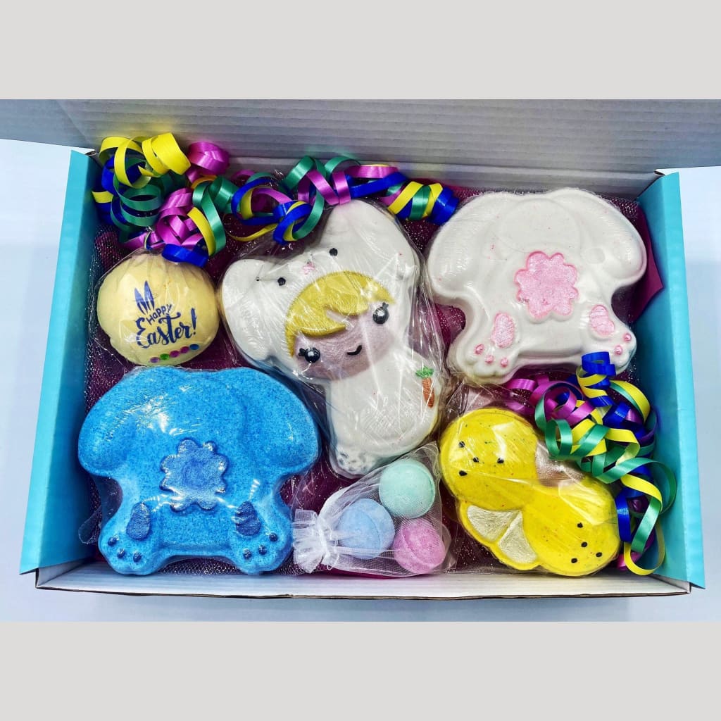 Easter Bunny Box bath bomb gift set - Easter bath bombs