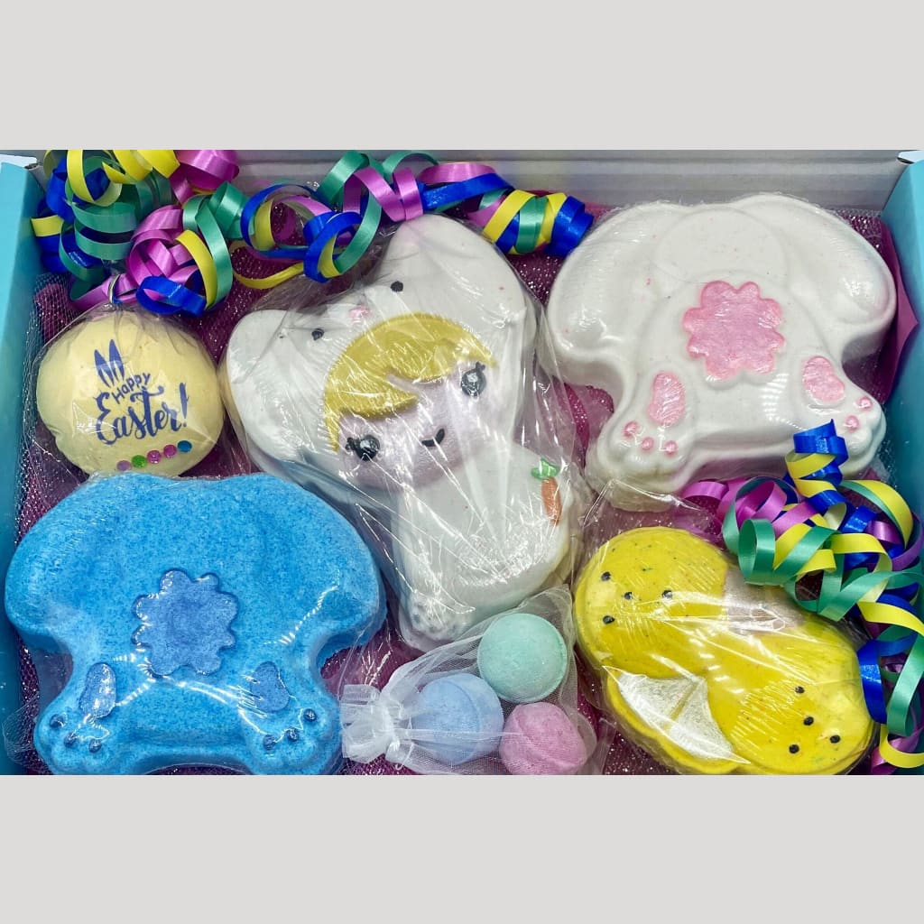 Easter Bunny Box bath bomb gift set - Easter bath bombs