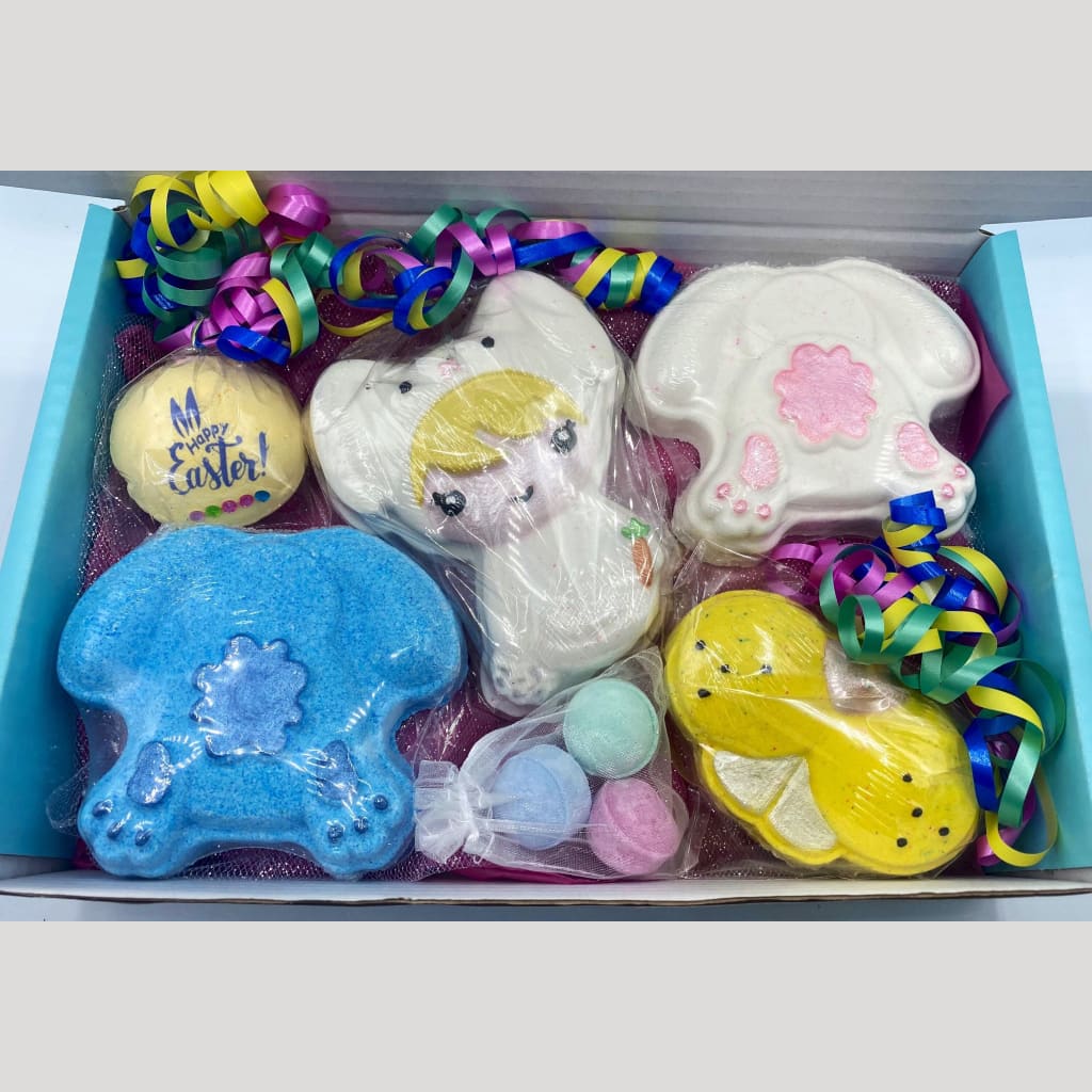 Easter Bunny Box bath bomb gift set - Easter bath bombs