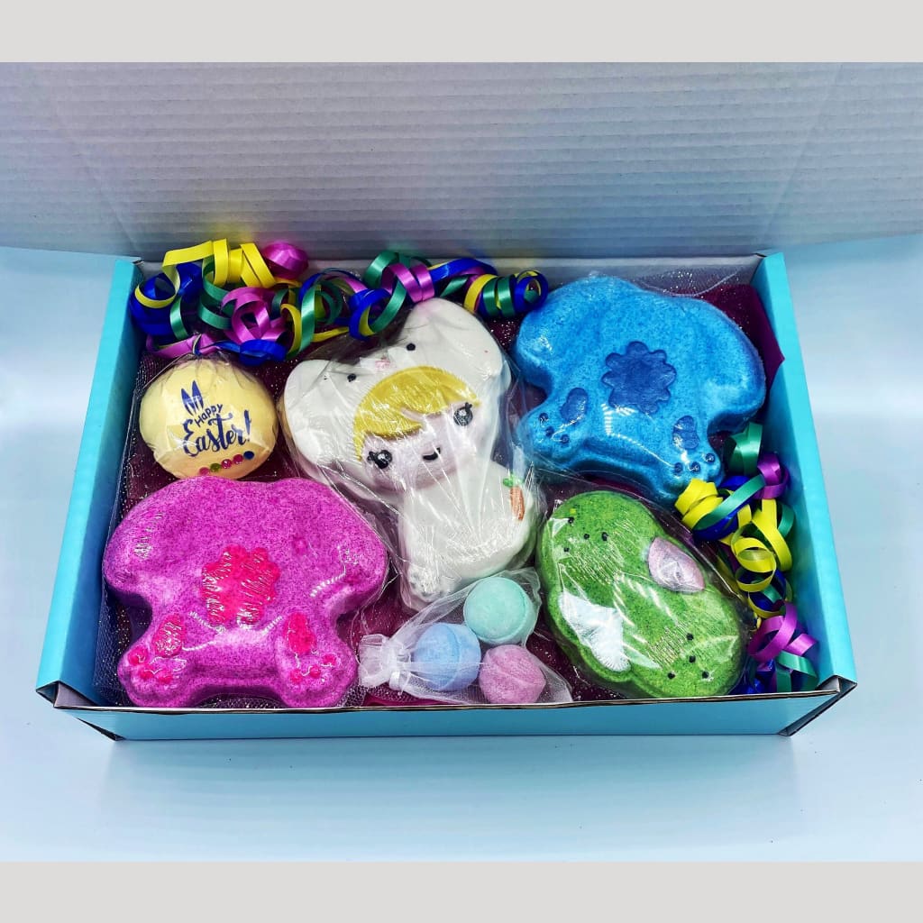 Easter Bunny Box bath bomb gift set - Easter bath bombs