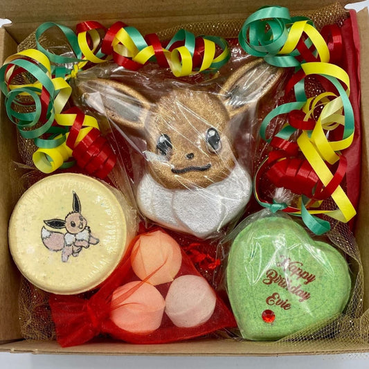 Eevee Birthday Bath Bomb Gift Set - Birthday