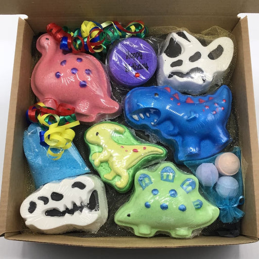 Extra large Dinosaur Bath Bomb Gift set - Birthday