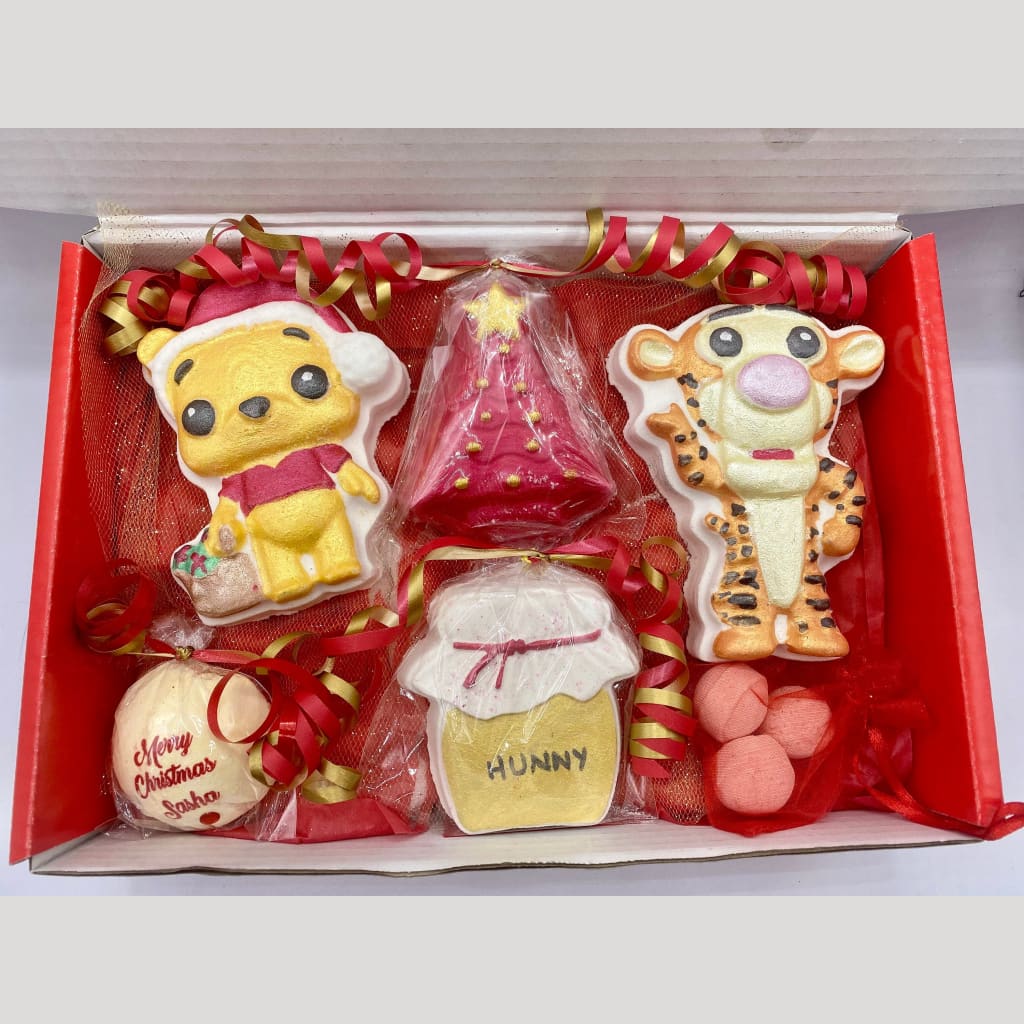 Hundred Acre Wood Xmas Bath Bomb Set - Christmas bath bombs