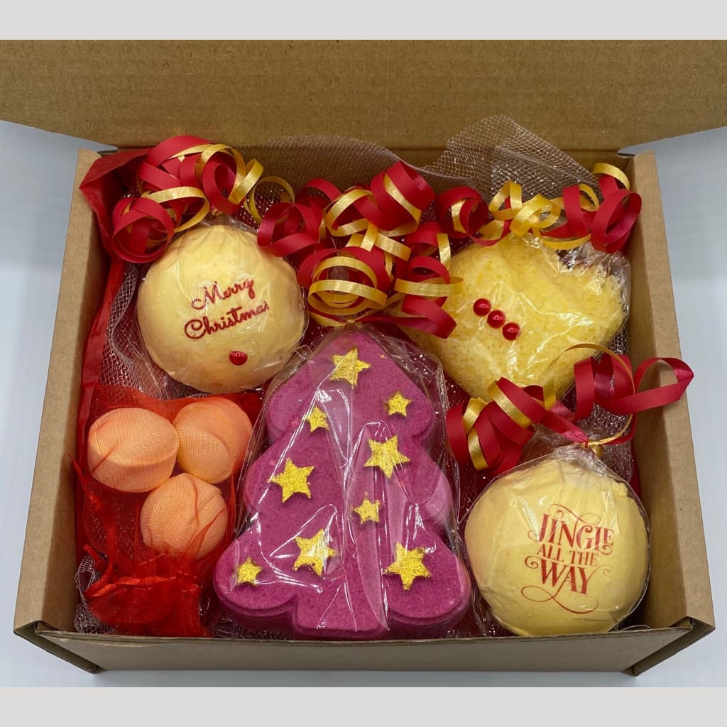 Oh Christmas Tree Bath Bomb Gift Set - Christmas bath bombs