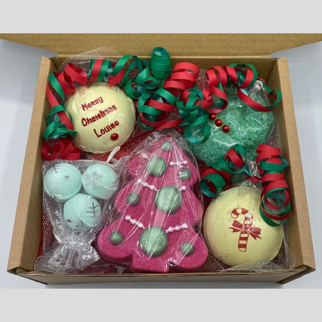 Oh Christmas Tree Bath Bomb Gift Set - Christmas bath bombs