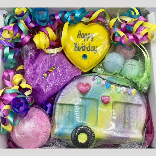 Van Life birthday bath bomb gift set - Birthday